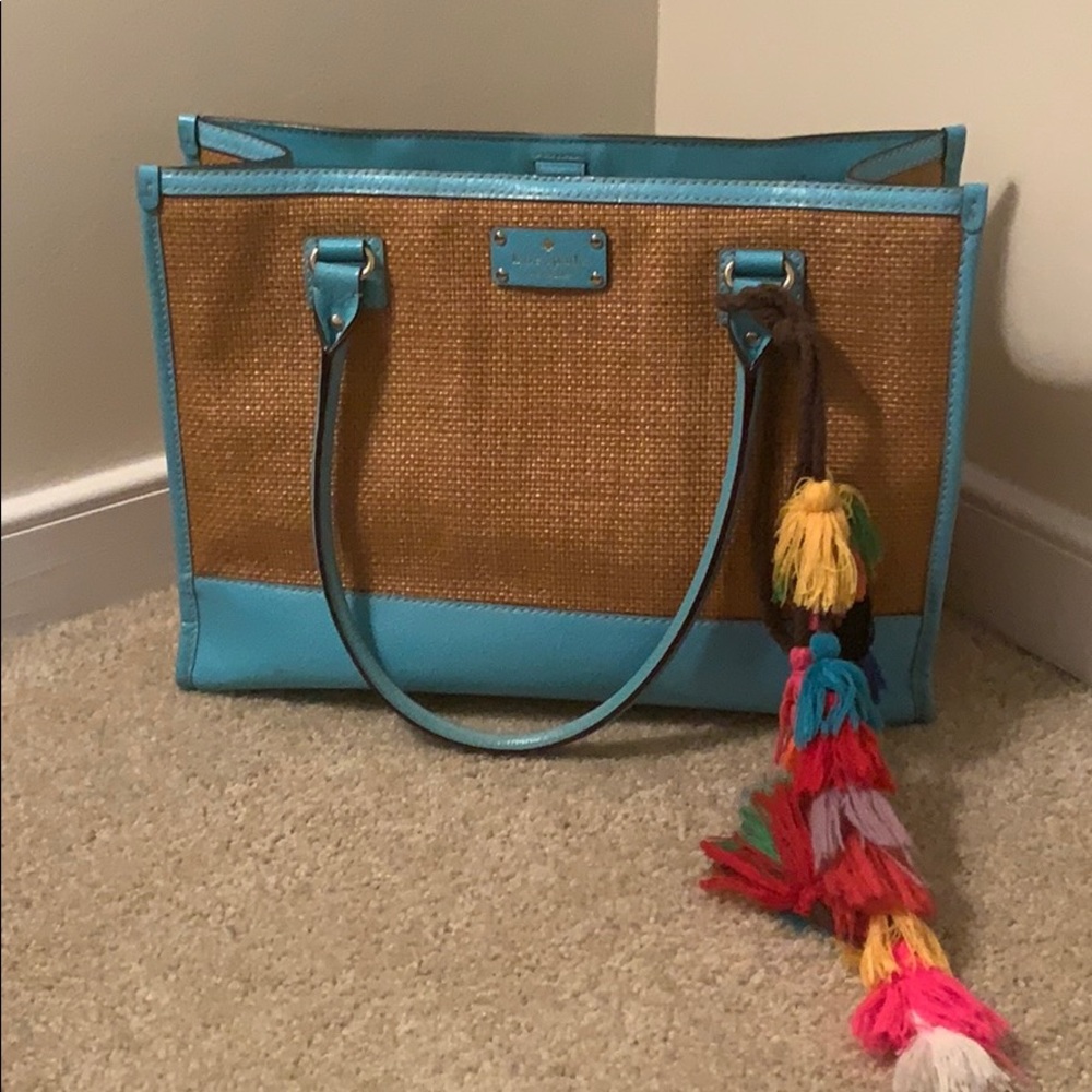 Kate Spade Straw Summer Tote